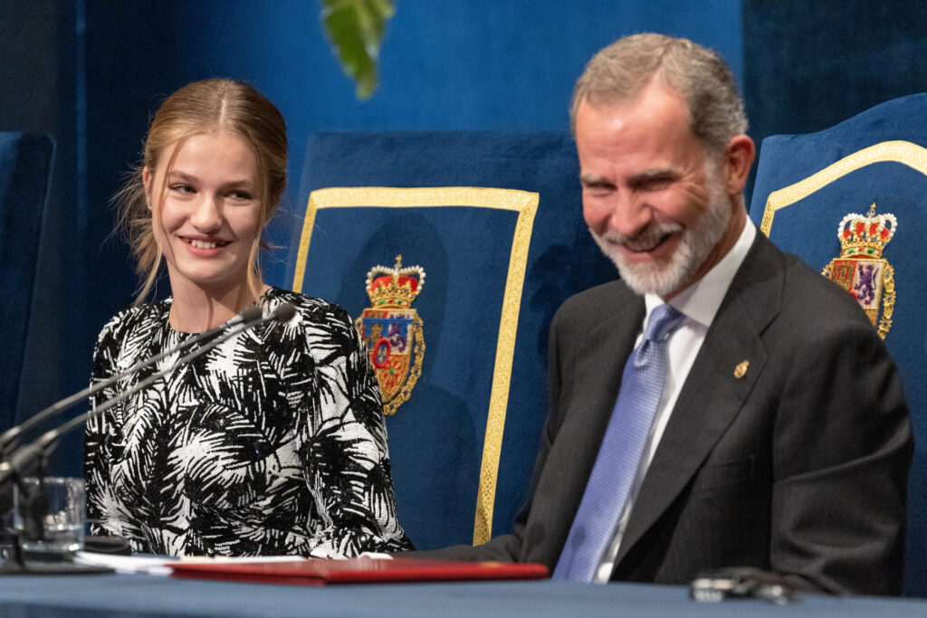 Felipe VI y Leonor en los Premios Princesa de Asturias. Gtres