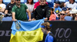 (VÍDEO) La guerra de Ucrania se cuela en el Abierto de Australia: así reaccionó Rublev