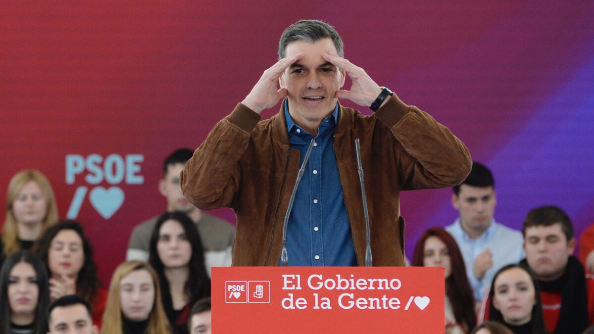 (VÍDEO) Sánchez, ‘El Intocable’: «Perímetro de seguridad para que no entre nadie» a abuchearle en Valladolid