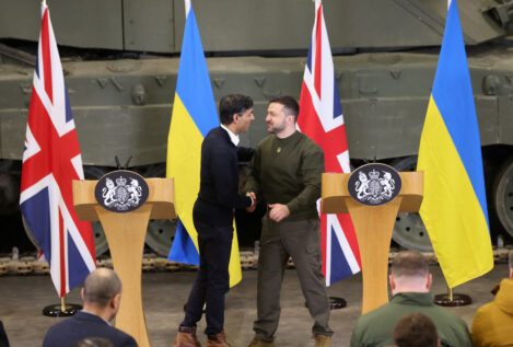 Reino Unido admite que el envío de aviones de combate a Ucrania está en las conversaciones