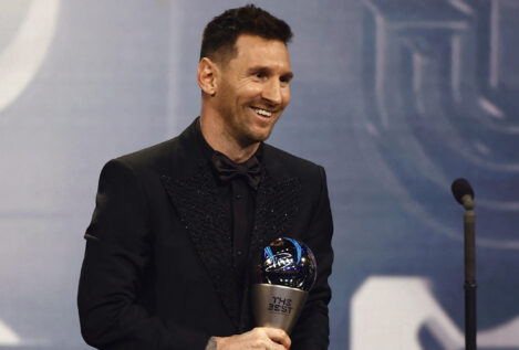 Lionel Messi, mejor jugador del año en los premios 'The Best' 2022 de la FIFA