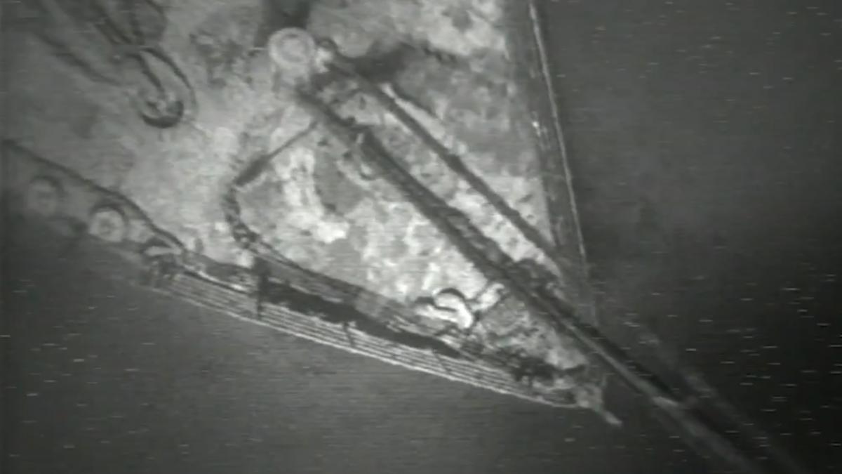 (VÍDEO) Difunden unas imágenes inéditas de los restos del Titanic grabadas en 1986 por el 25 aniversario de la película