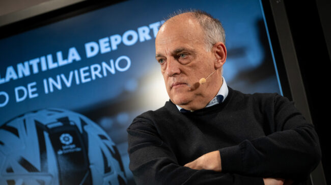 Javier Tebas, sobre el 'caso Negreira': «Si Laporta no lo explica bien, debería dimitir»
