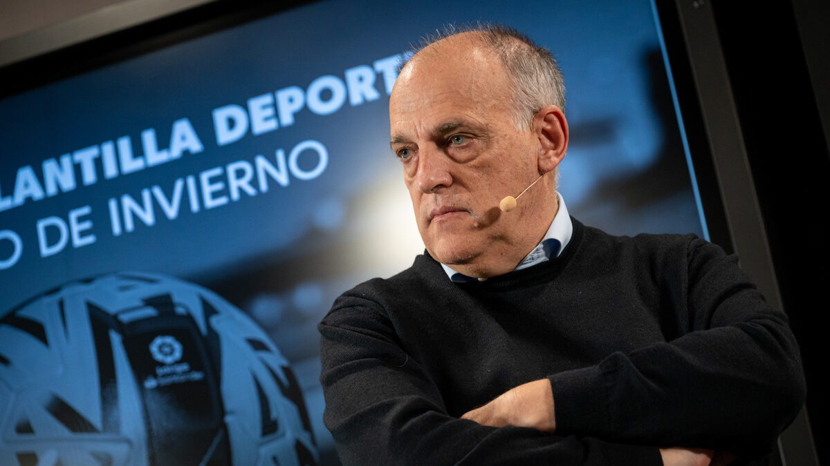 Javier Tebas, sobre el ‘caso Negreira’: «Si Laporta no lo explica bien, debería dimitir»