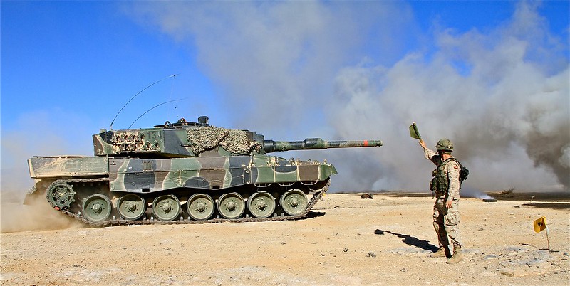 Leopard 2 A-4 del RCAC “Montesa” nº 3. 