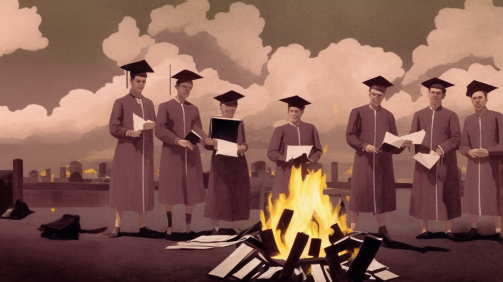Los graduados se arrepienten, pero no sus universidades