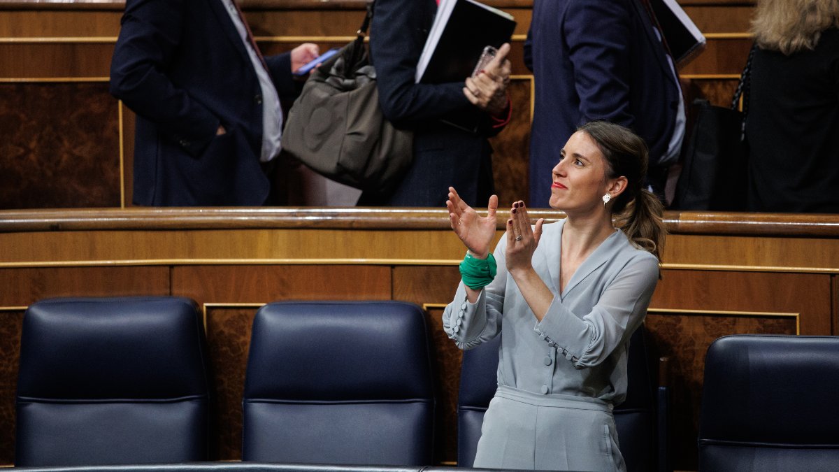 La ministra de Igualdad y número dos de Podemos, Irene Montero