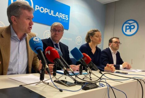 El PP clama contra el abandono del PSOE de Sánchez al Corredor Atlántico
