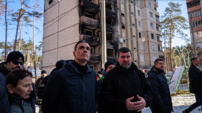 Activan las alarmas en Kiev por posibles ataques coincidiendo con la visita de Sánchez
