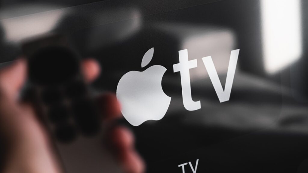 Logo de Apple TV. 