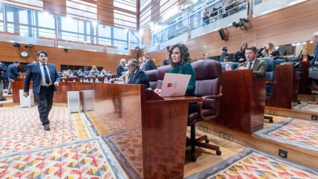 Ayuso, a Lobato en la Asamblea de Madrid: «Que les vote Txapote»