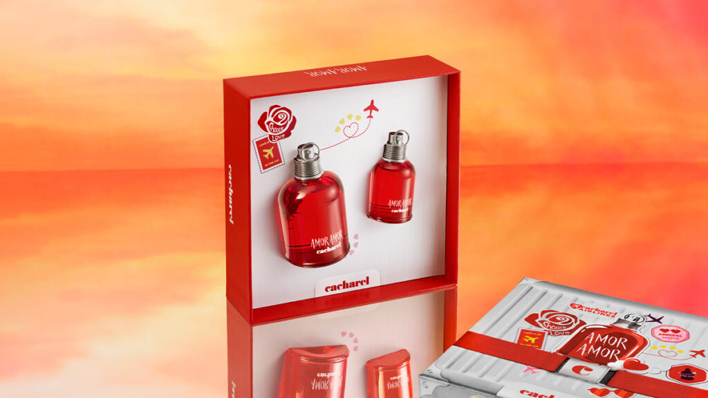 Pack especial San Valentín del perfume 'Amor, Amor' de Cacharel