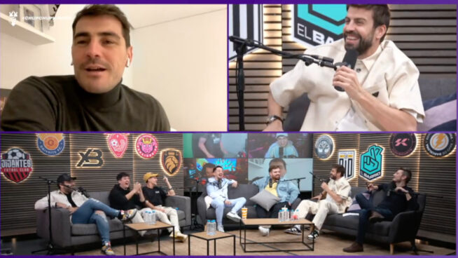 (VÍDEO) Casillas destroza a Piqué en pleno debate sobre los arbitrajes: "¡Vaya 'hooligan'!"