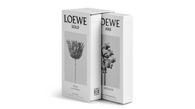 Loewe lanza una pareja de perfumes que se usan simultáneamente