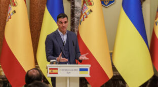 Sánchez en su visita a Zelensky: «El compromiso es firme, es rotundo»