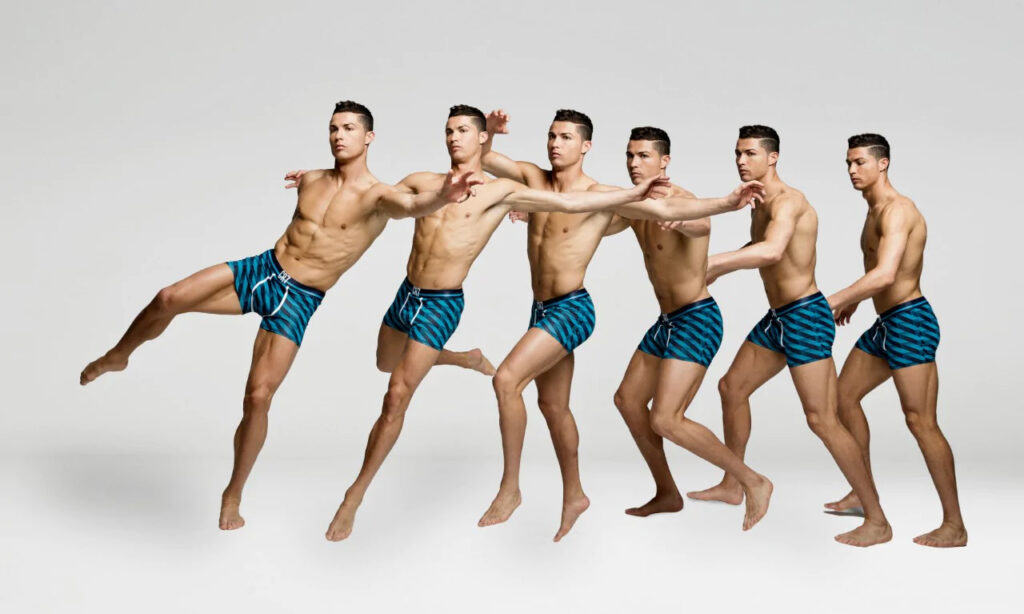 Cristiano Ronaldo imagen de su propia firma CR7 Underwear
