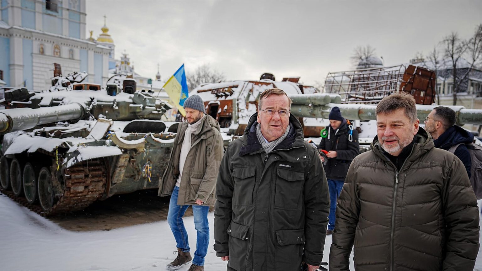 Alemania anuncia el envío a Ucrania de más de 178 tanques en una visita sorpresa a Kiev