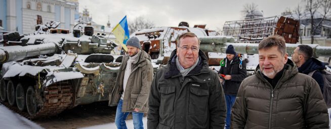 Alemania anuncia el envío a Ucrania de más de 178 tanques en una visita sorpresa a Kiev