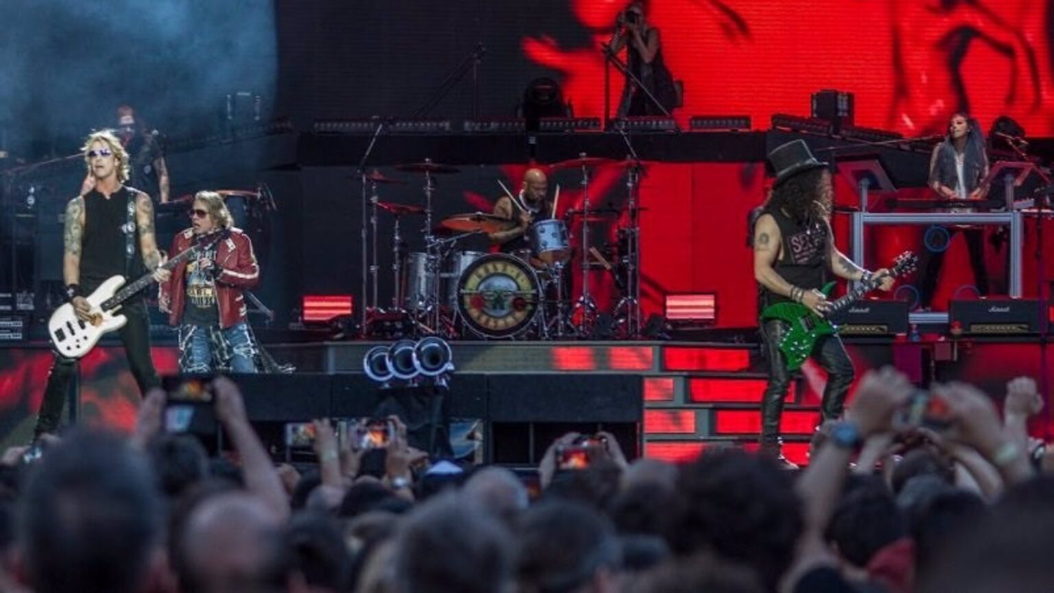 Guns N’ Roses actuará en el mes de junio en Madrid y en Vigo