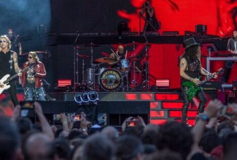 Guns N' Roses actuará en el mes de junio en Madrid y en Vigo