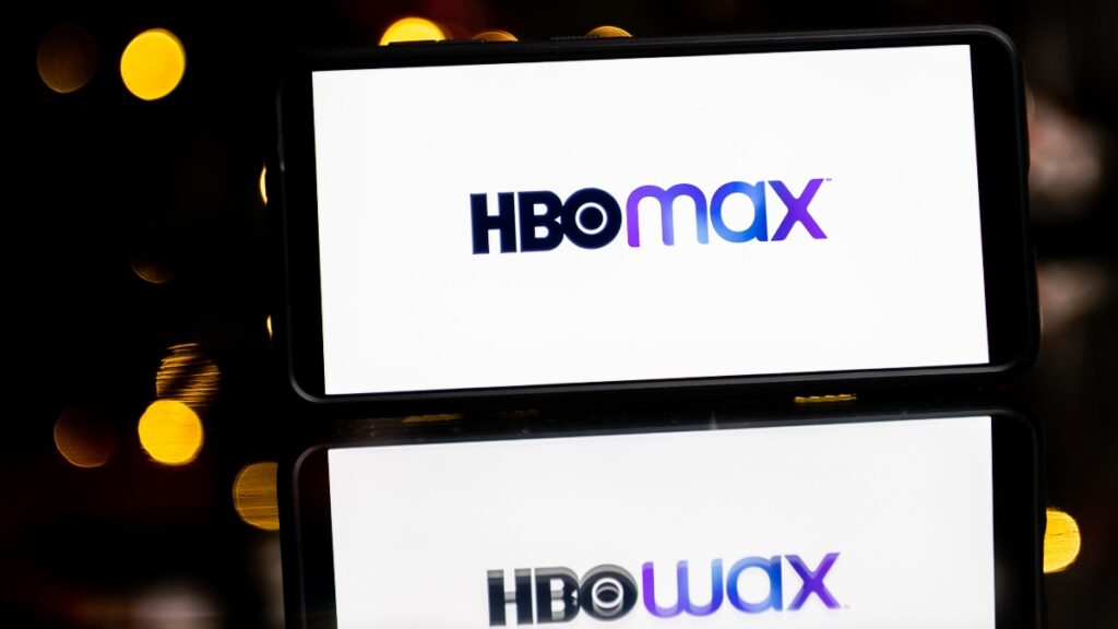 Logo de HBO Max en un smartphone.