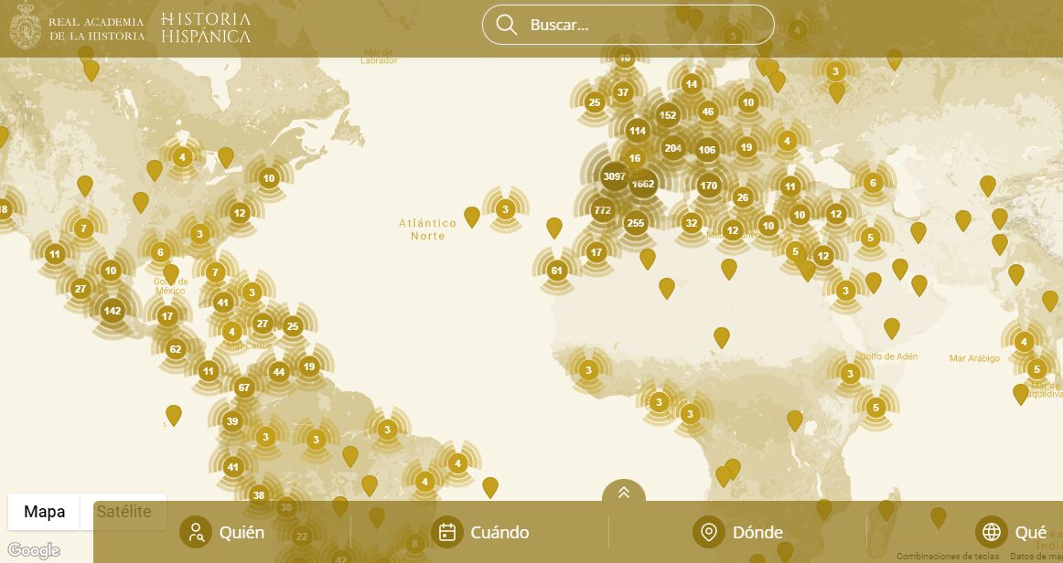 España se convierte en el primer país con un ‘Google Maps’ sobre su historia
