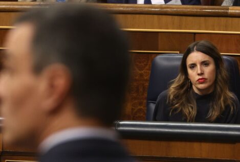 Irene Montero considera «incomprensible» que el PSOE no negocie la reforma del 'solo sí es sí'