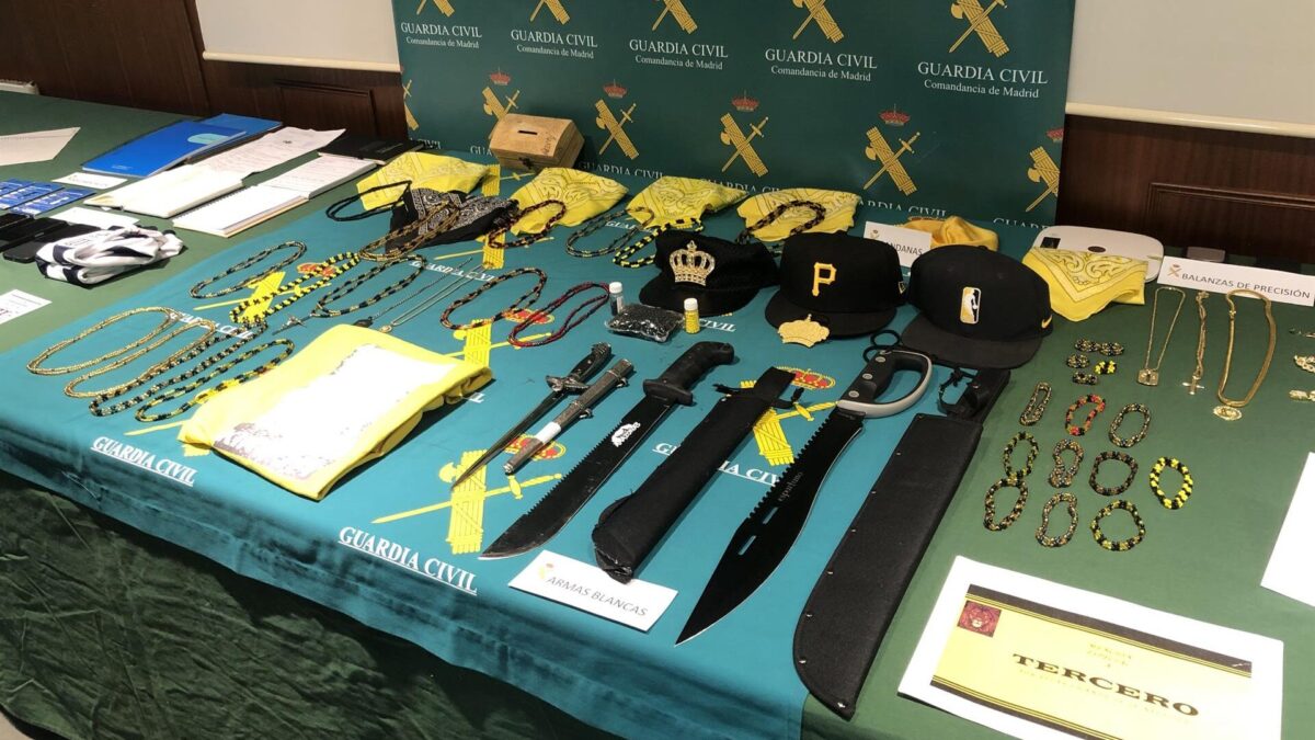 La Guardia Civil da por descabezada la facción más violenta de los Latin Kings en España