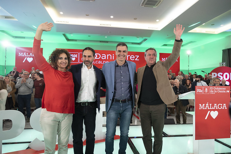 El PSOE toca a rebato en Andalucía ante el temor a perder la mitad de sus diputaciones