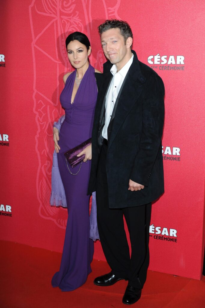 Monica Bellucci y Vincent Cassel en 2009