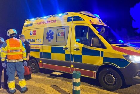 Un muerto y dos heridos muy graves en un accidente de motos en Madrid