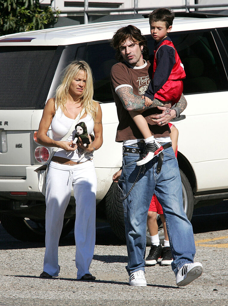 Pamela Anderson y su ex marido Tommy Lee