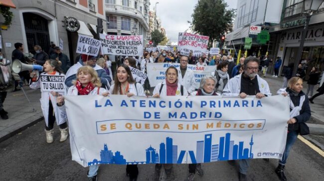 Continúan las huelgas indefinidas de médicos en Madrid y Navarra