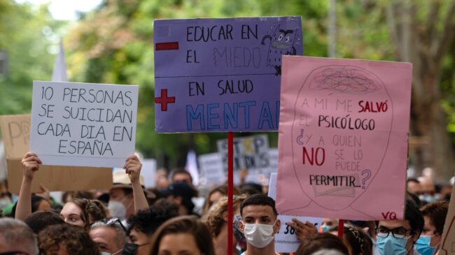 España, a la cola en salud mental con solo 4.000 psiquiatras y pico de suicidios infantiles