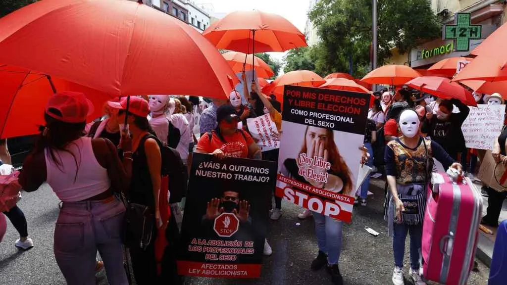 Las prostitutas contraprograman a las feministas con una marcha alternativa el 8-M