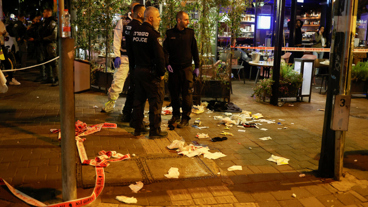 Al menos tres heridos, uno de ellos crítico, tras un ataque en el centro de Tel Aviv