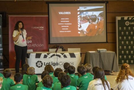 Más de 63.000 niños y niñas han participado en Futura Afición, un proyecto de Fundación LaLiga para promover un deporte sin violencia