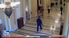 Salen a la luz nuevas imágenes del asalto al Capitolio en el que se ve cómo los policías escoltaron a Jacob Chansley