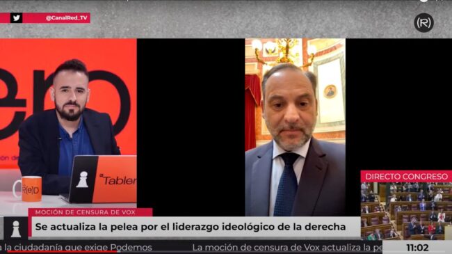  Sorpresa en Podemos por el protagonismo de Ábalos en el estreno de la 'tele' de Iglesias 