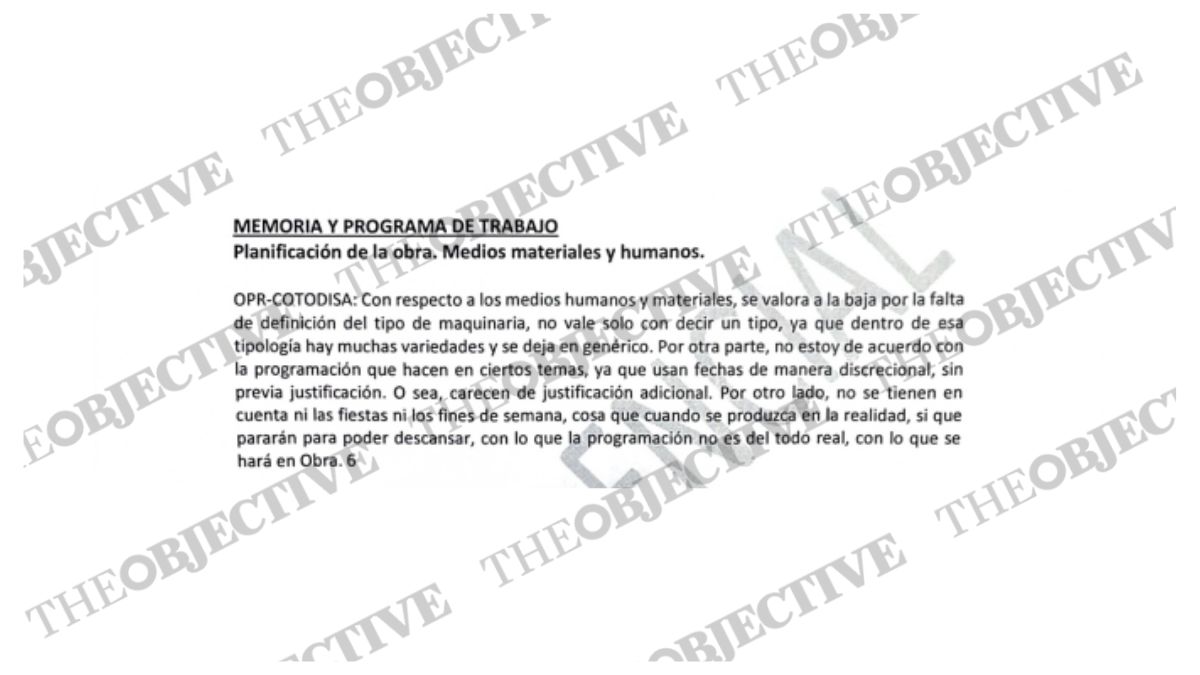 Informe externo del 'caso Adif' sobre la adjudicación del Ramal ferroviario del Bajo de la Cabezuela (Cádiz).