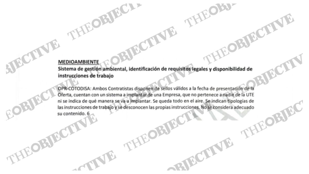 Informe externo del 'caso Adif' sobre la adjudicación del Ramal ferroviario del Bajo de la Cabezuela (Cádiz).