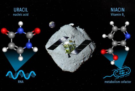 Detectado en un asteroide un componente crucial en el desarrollo de la vida terrestre