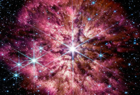El telescopio Webb capta una fase poco común antes de una supernova
