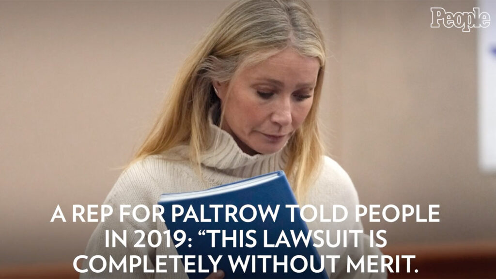 Gwyneth Paltrow en el juicio