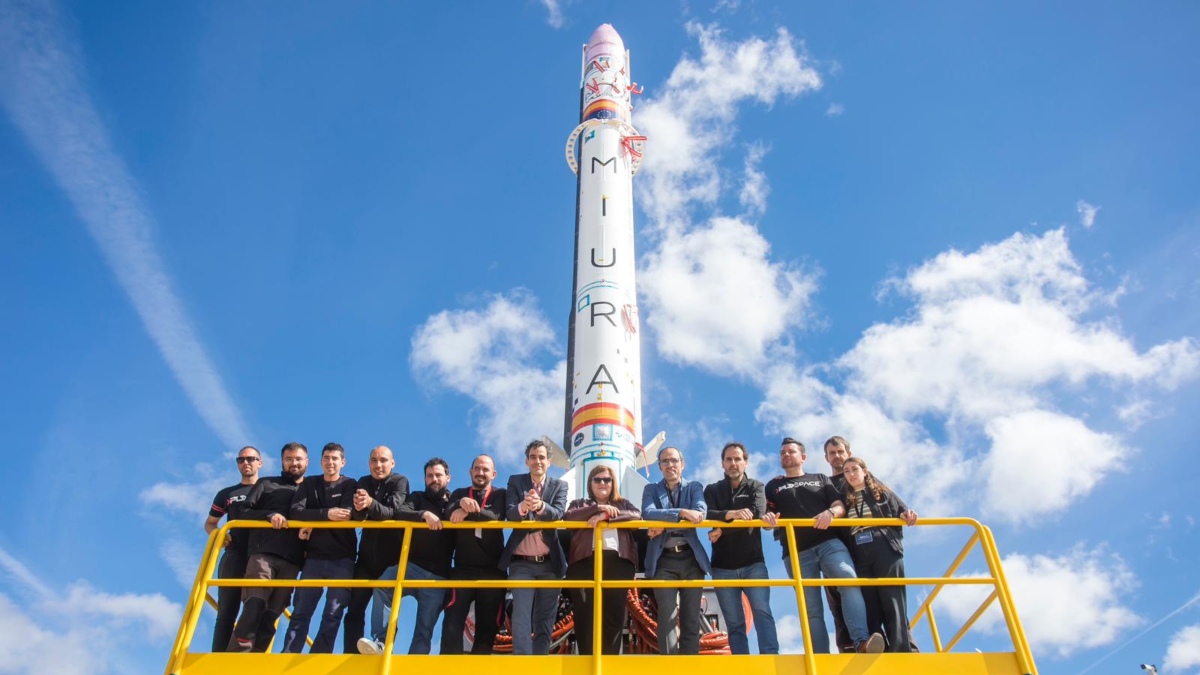 El 'Miura 1' se pone en marcha para dar el salto como el primer cohete europeo reutilizable