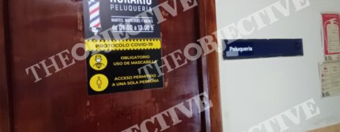 La sede de los antidisturbios también tiene una peluquería ilegal llevada por un agente jubilado