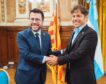 Crisis independentista por la «tutela española» en la gira de Aragonès por América Latina