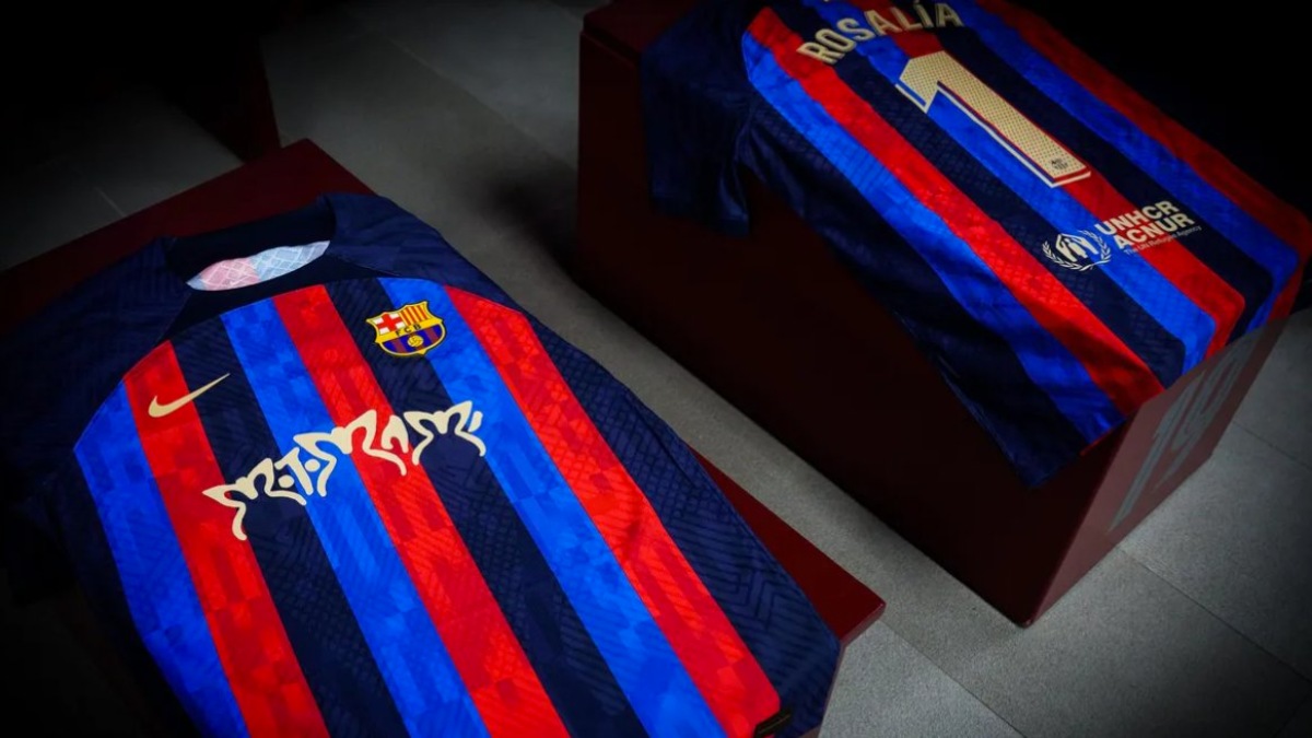 El Barça y Rosalía se unen para el Clásico con el logo de ‘Motomami’