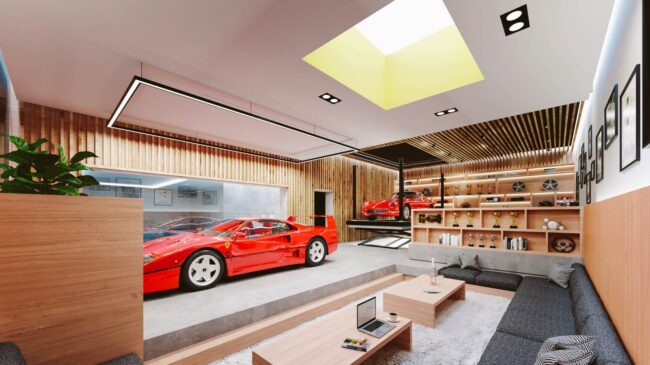 Salones convertidos en museos del automóvil
