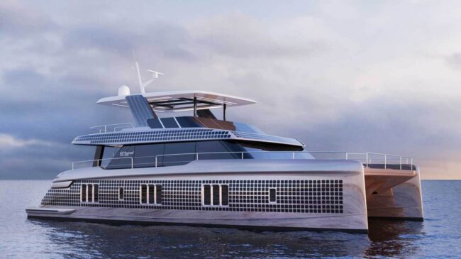 Así es el nuevo catamarán ecológico de Fernando Alonso